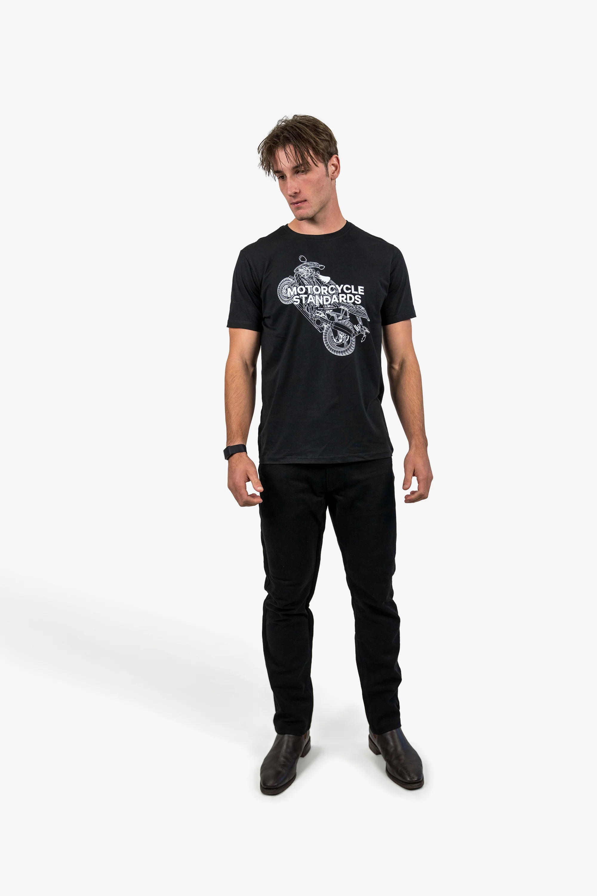 Motorcycle Standards Tee | Black