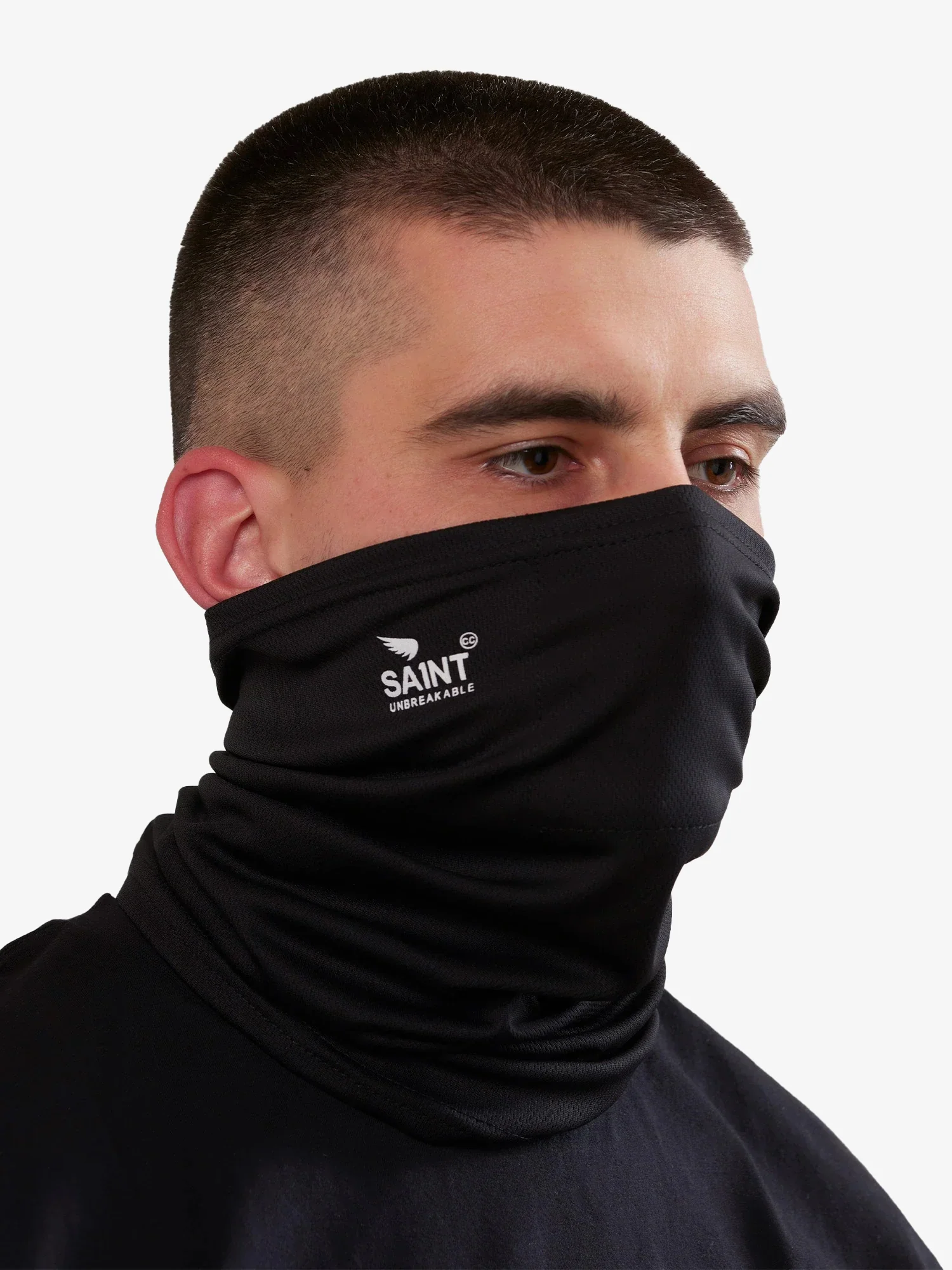 🎁 Neck Gaiter With Filter | Black
