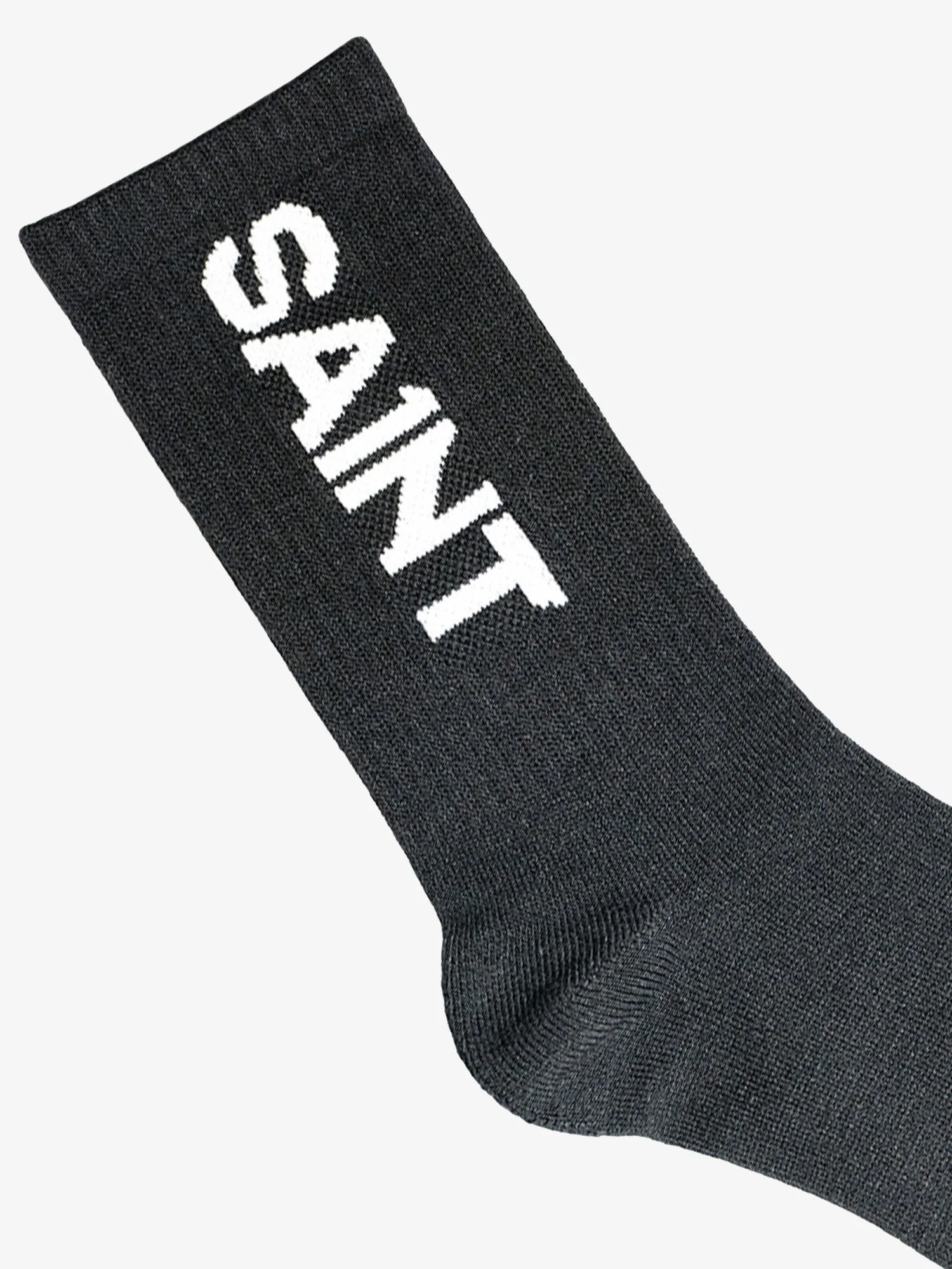 š SA1NT Bamboo Crew Socks | 1 Pack | Black - Image 2
