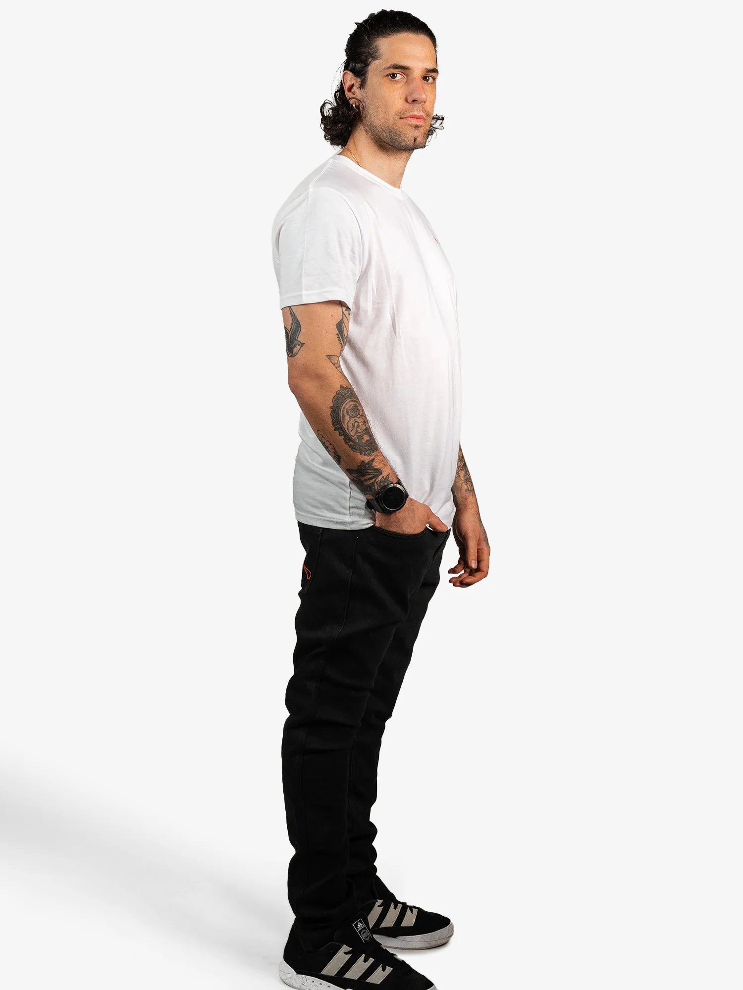 SA1NT Basic Cotton Tencel Tee - Image 4