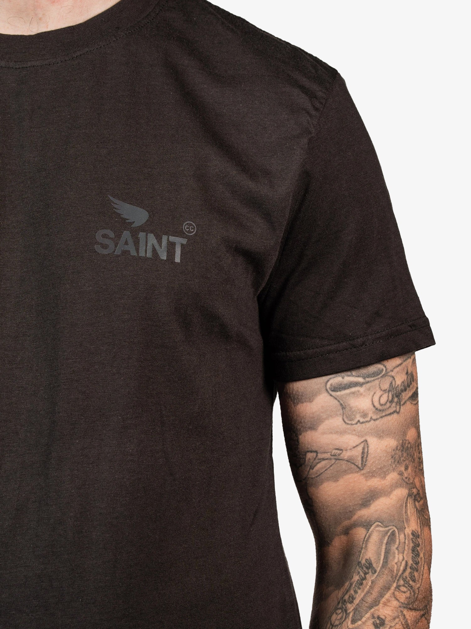 SA1NT Basic Cotton Tencel Tee - Image 2