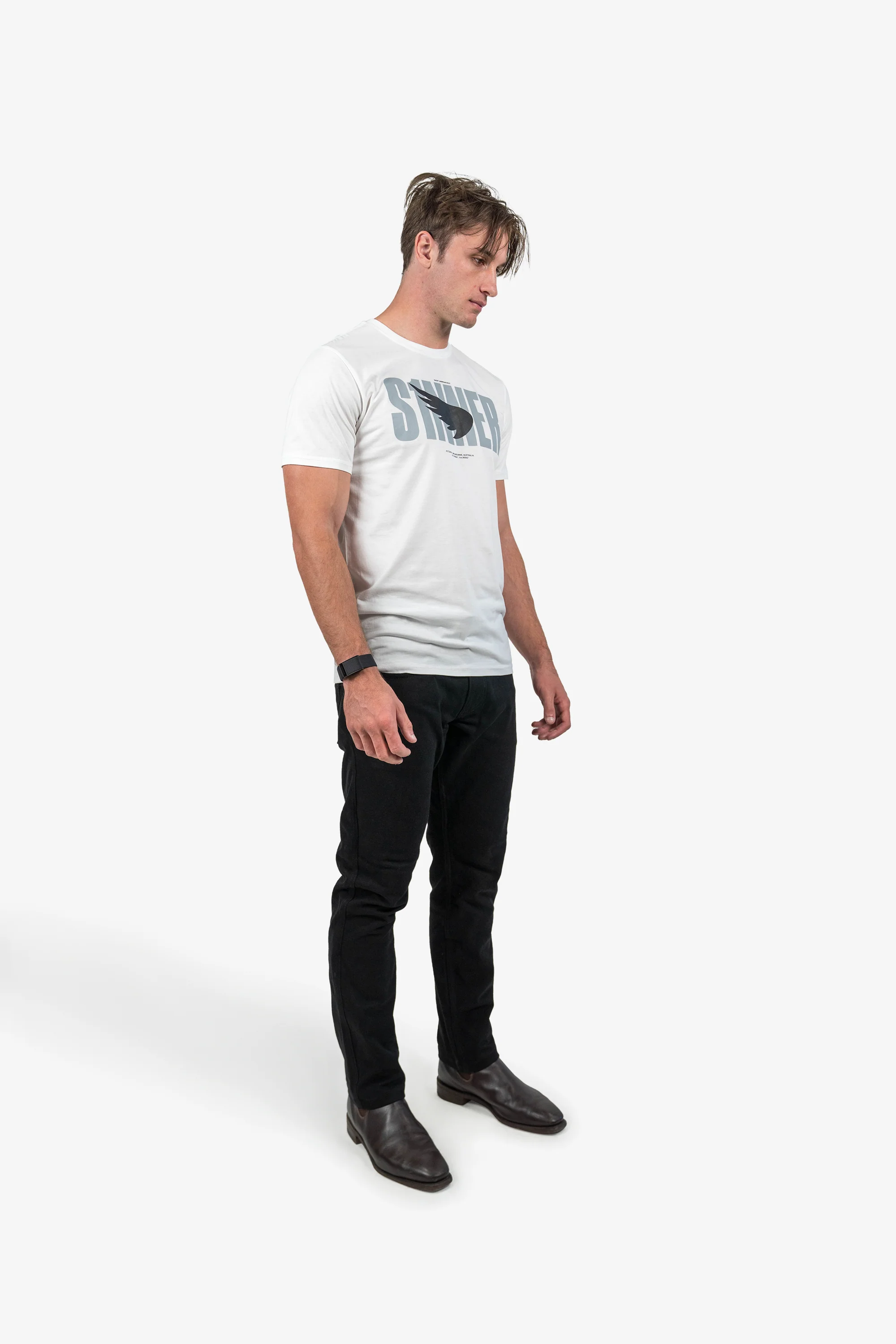 SA1NT & Sinner Tee | White - Image 8