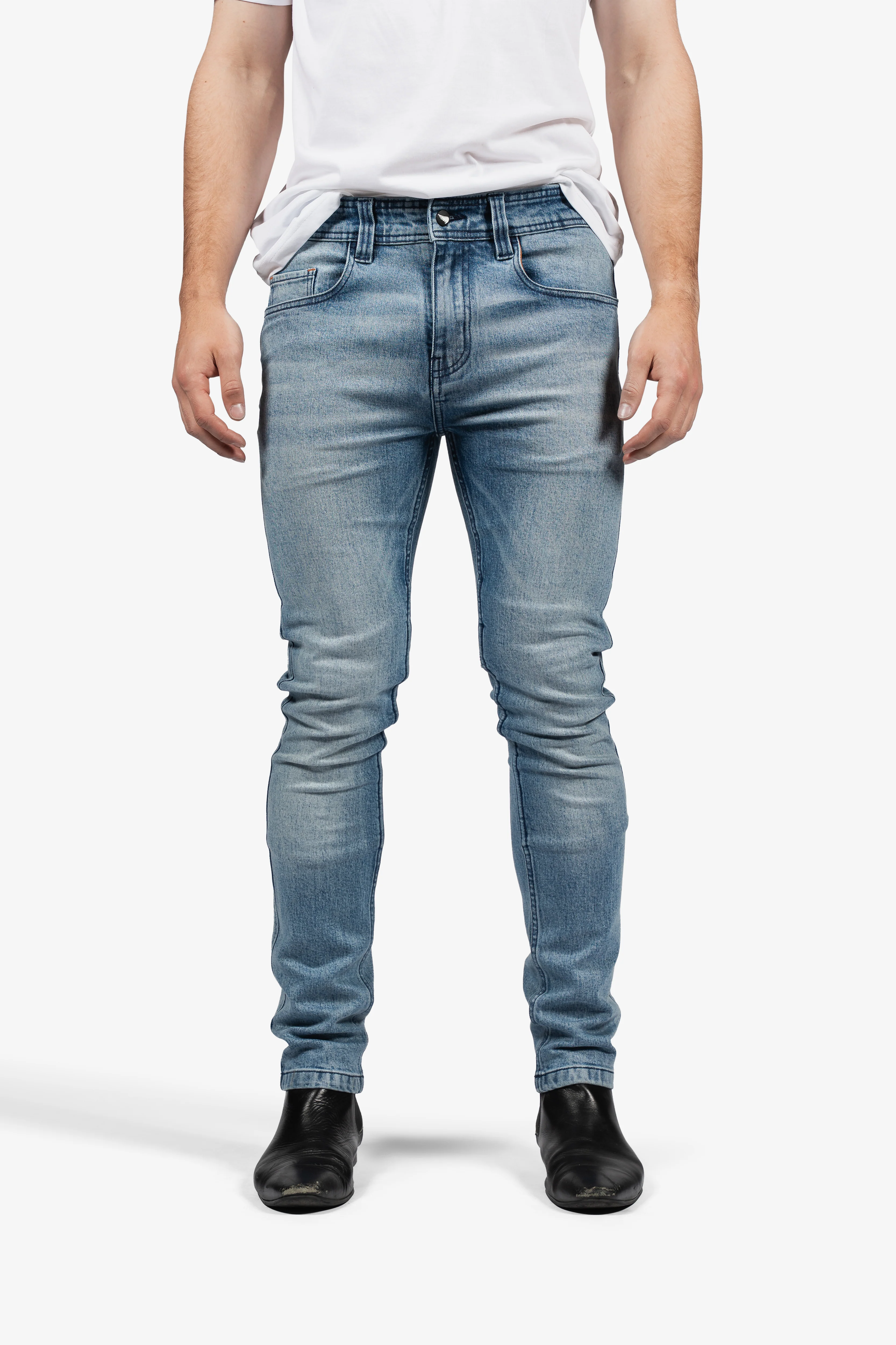 Unbreakable 12oz Coretec Slim Jeans | Bleached | Armours Included