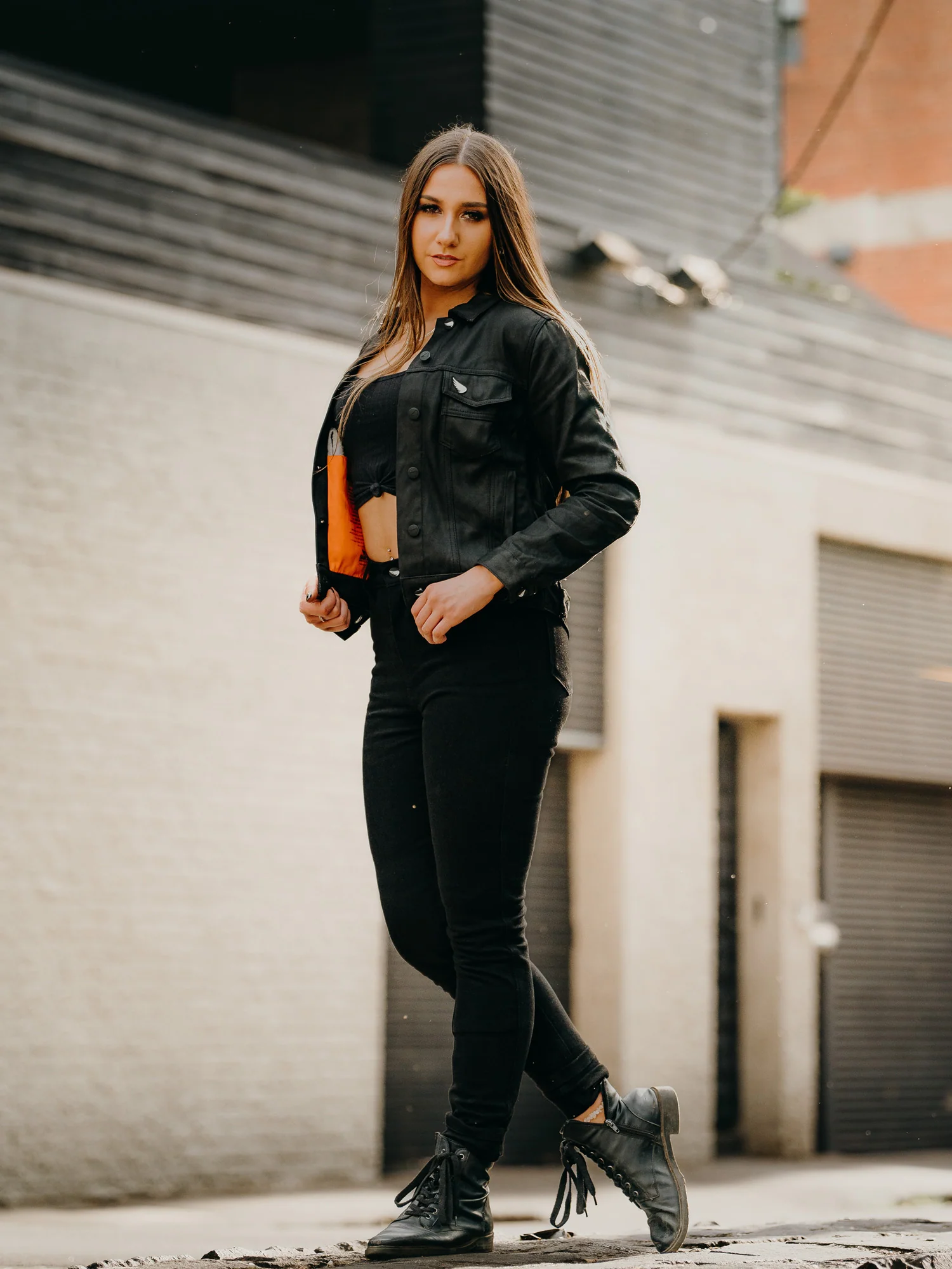 Women's Unbreakable Coretec 14oz Hi Rise Skinny Jeans | Armour Included - Image 9